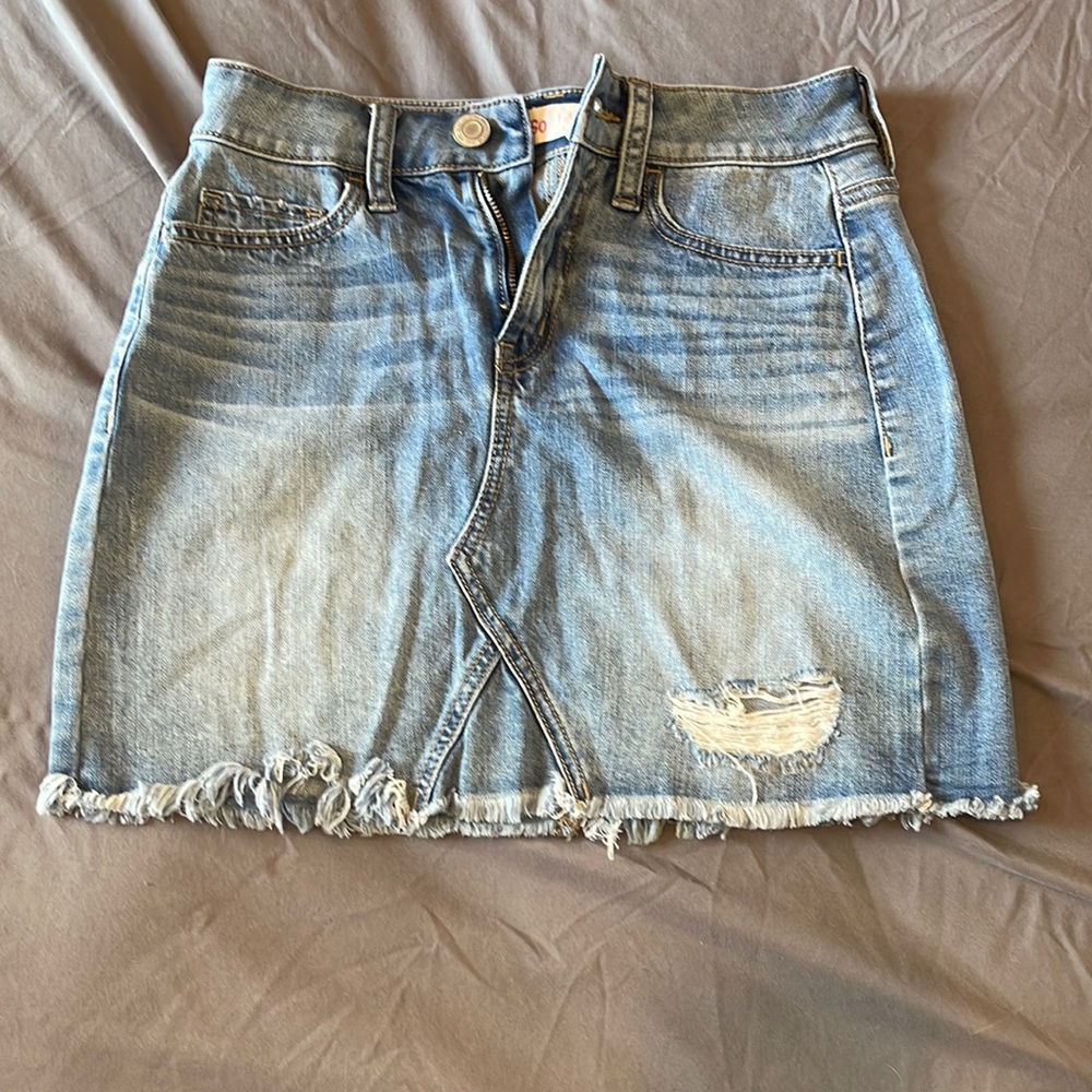 size 1 jean skirt from kohls